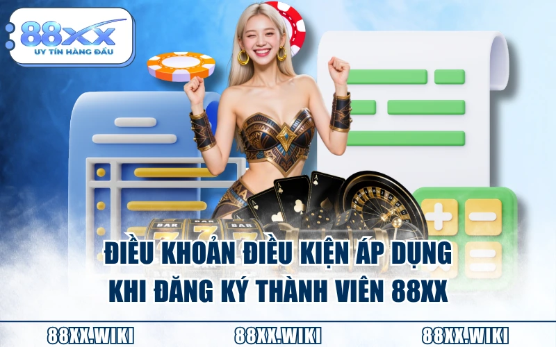 Điều khoản điều kiện áp dụng khi đăng ký thành viên 88XX