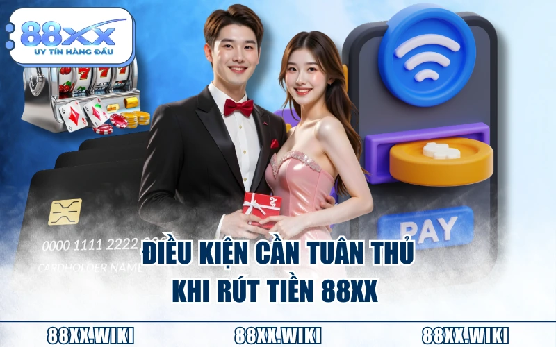 Điều kiện cần tuân thủ khi rút tiền 88XX